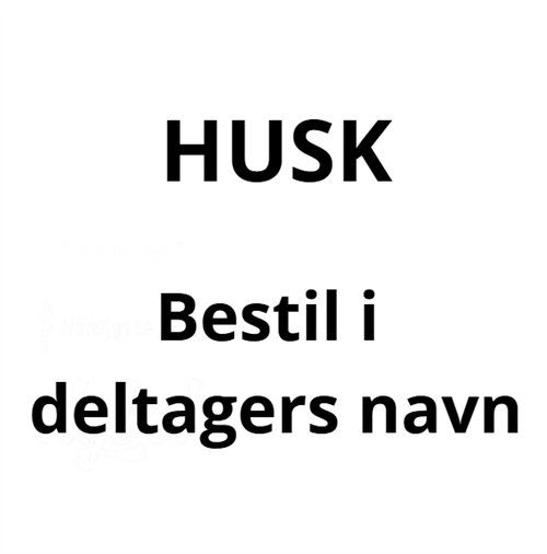 Bestil I Deltagers Navn